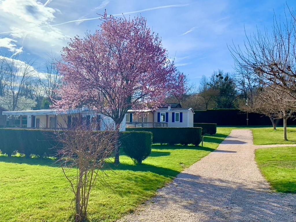Camping Familial Paisible Avec Piscine, Mobil Home , Chalet, Studio & Emplacement Nue Casties-Labrande Exterior foto